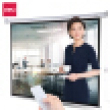 得力50493電動投影幕布(120英寸4：3)(白)